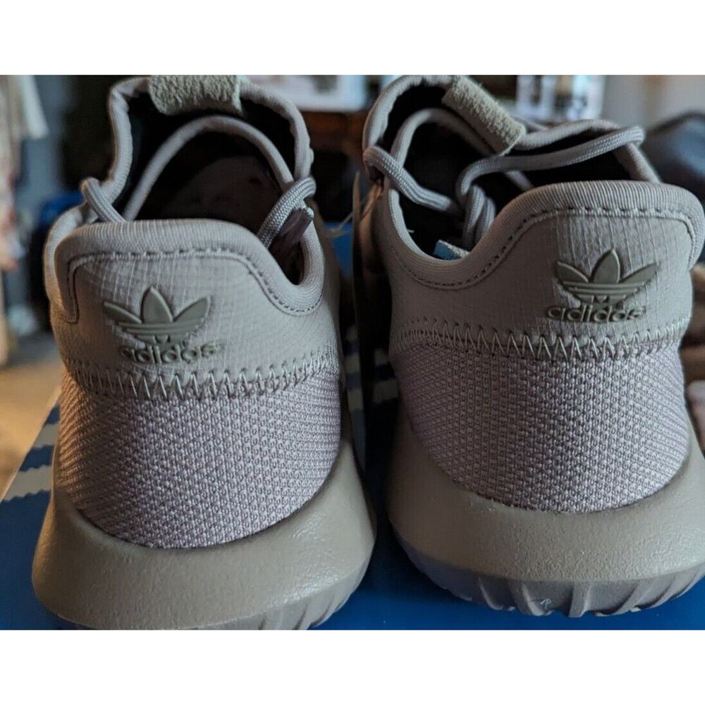 adidas Tubular Shadow J Big Kids 6.5 Running Shoes Tan Sneakers Mocha New - Picture 15 of 16